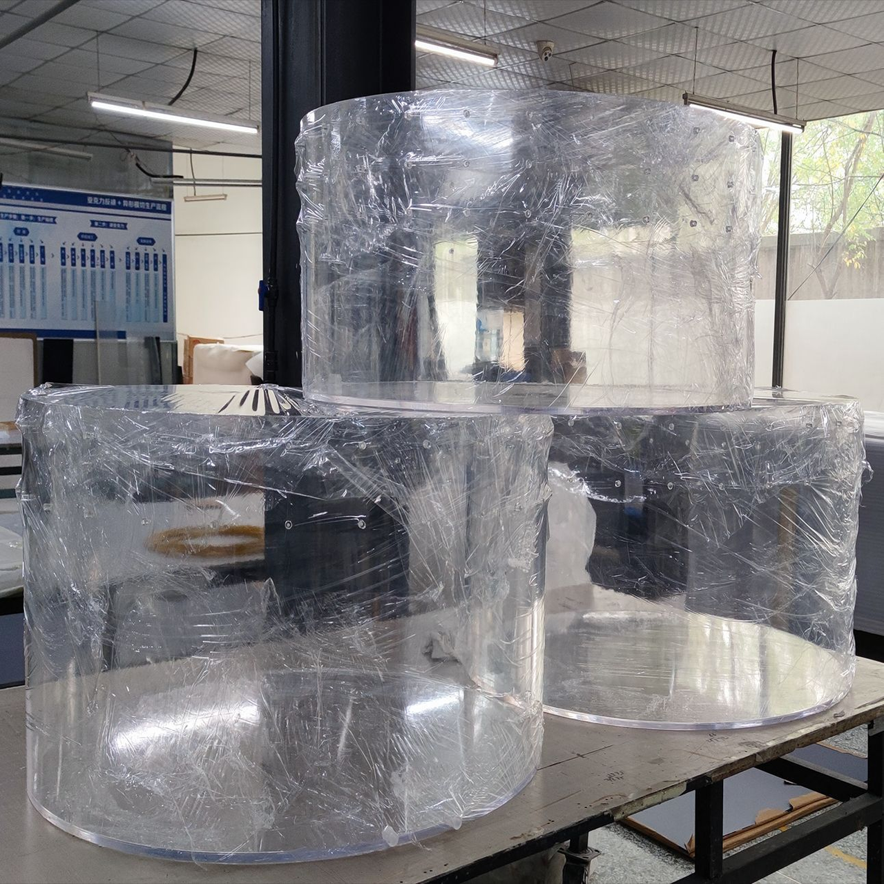 亚克力球形实验装置半球整球异形实验仪器有机玻璃大型实验器材 图片 3