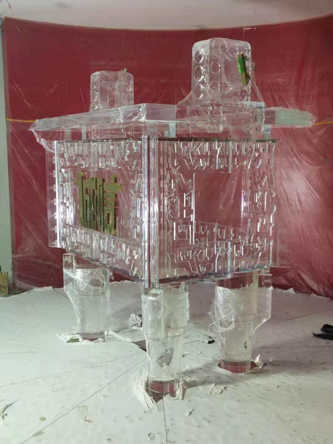 亚克力工程诚信鼎 图片 2