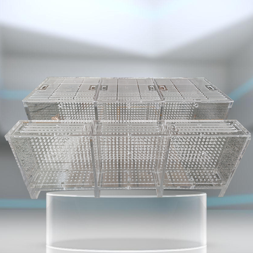 亚克力实验箱定制多孔实验仪器亚克力箱加工异形有机玻璃实验仪器 图片 1