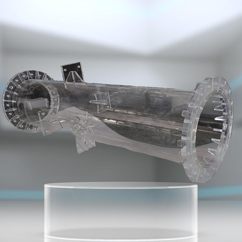 管道实验器材大型亚克力仪器有机玻璃管道异形超大亚克力实验装置 图片 1